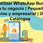 Cómo utilizar WhatsApp Business para tu negocio | Pequeños negocios y empresarial | 2022 | Catálogos